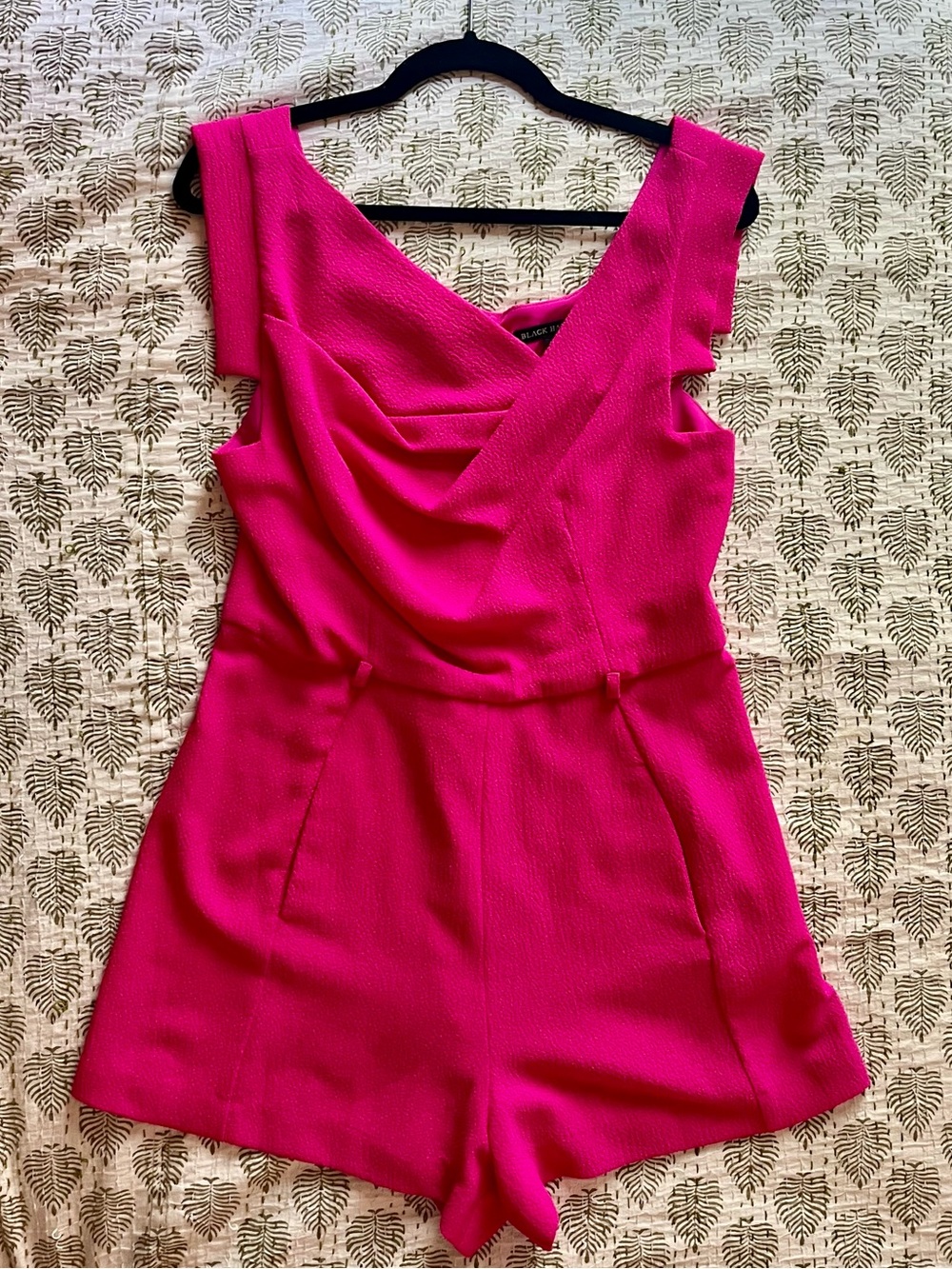 Black Halo Jackie O Women's Romper / Playsuit size 10 - Picture 2 of 9